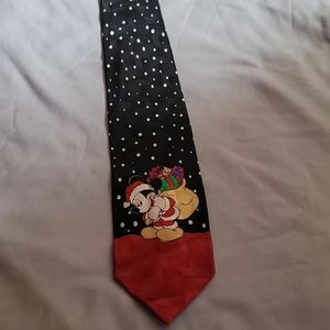 Mickey Mouse Christmas mens tie